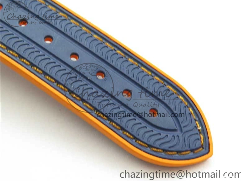 0316 Planet Ocean 45.5mm Big Blue Real Ceramic VSF 1:1 Best Edition on Blue Rubber Strap A8906 Super Clone Unique 7896